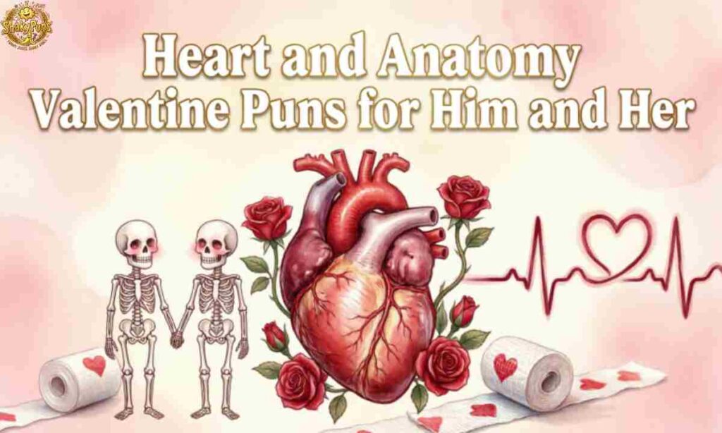 Heart and Anatomy Valentine Puns for Him and Her