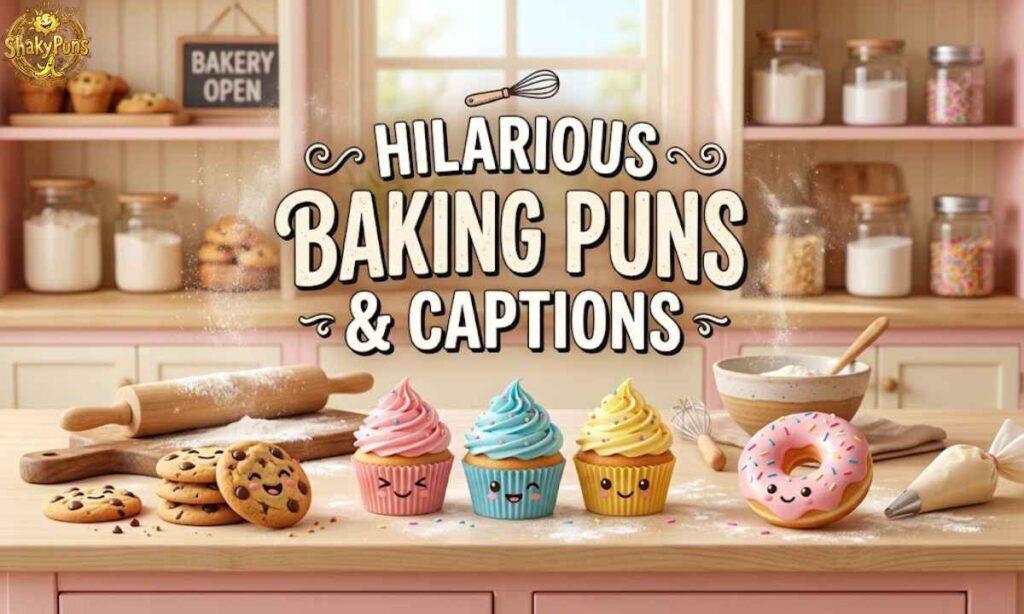 Hilarious Baking Puns & Captions