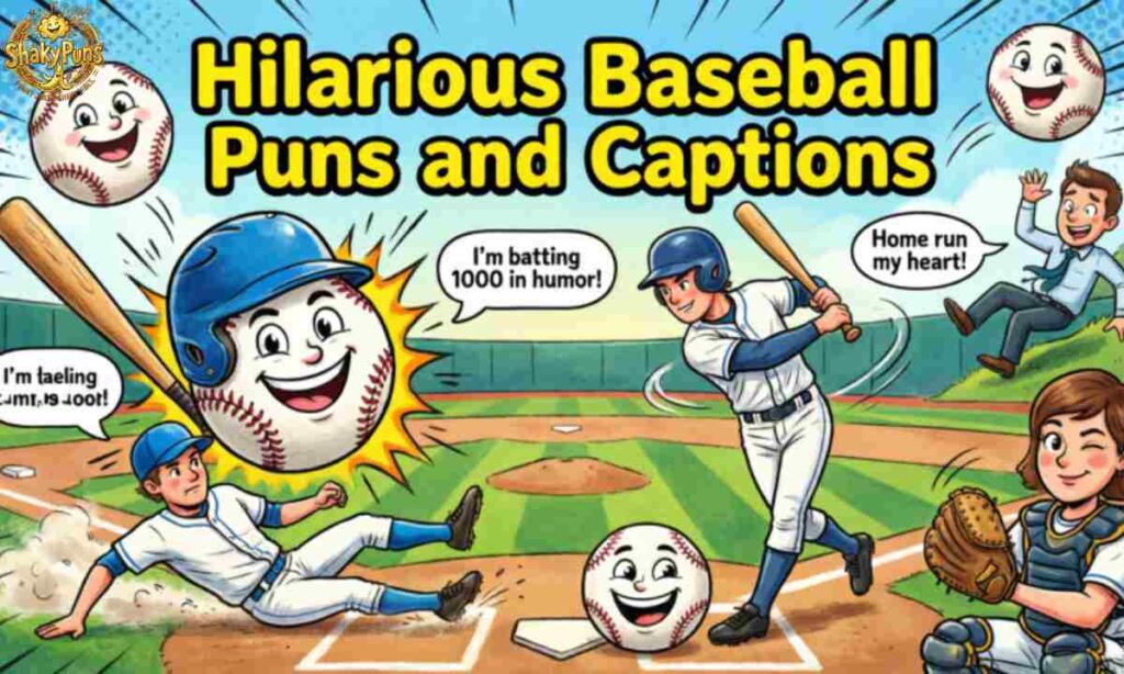 Hilarious Baseball Puns and Captions