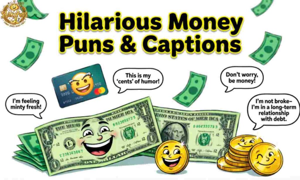 Hilarious Money Puns & Captions