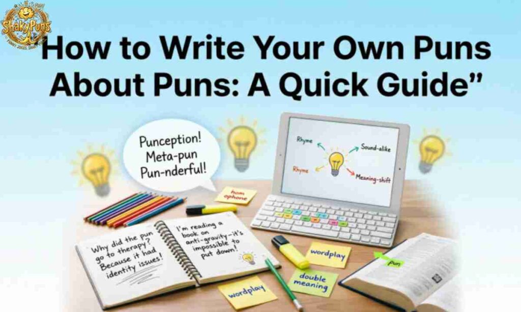 How to Write Your Own Puns About Puns A Quick Guide