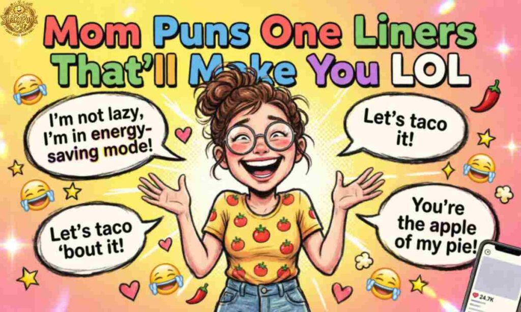Mom Puns One Liners That'll Make You LOL