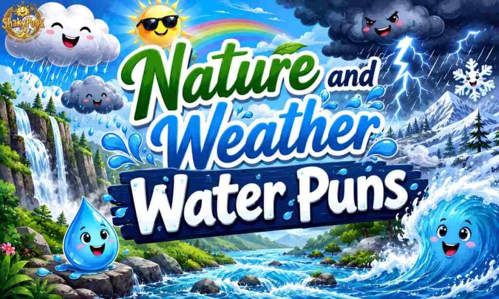 Nature and Weather Water Puns