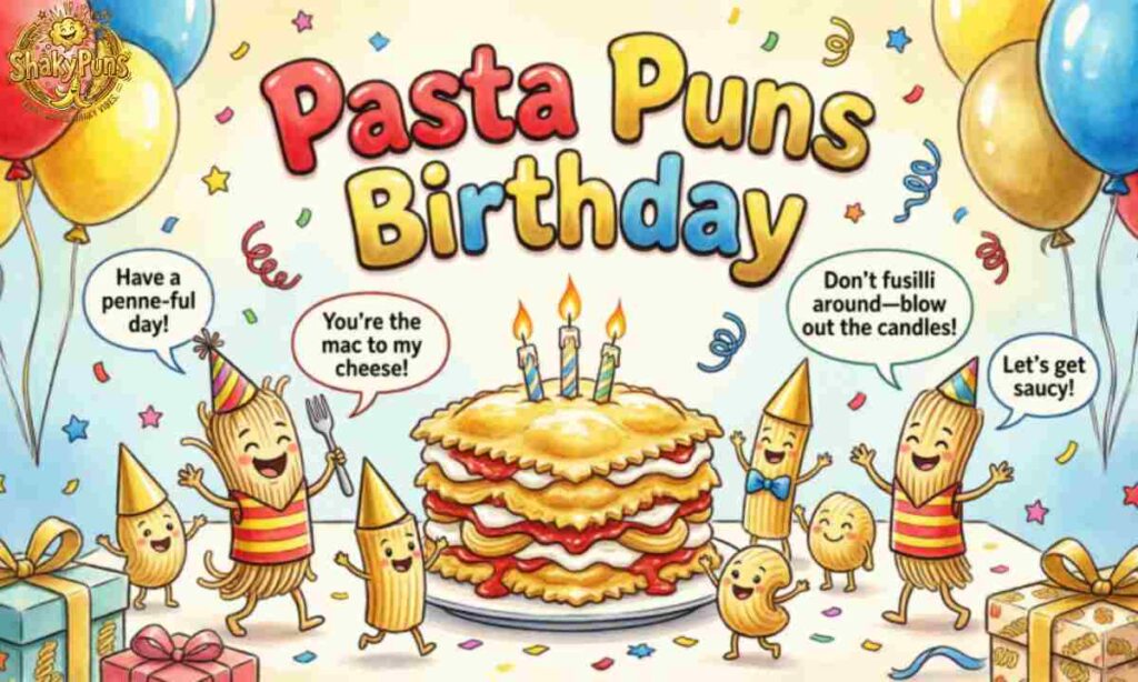 Pasta Puns Birthday Wishes