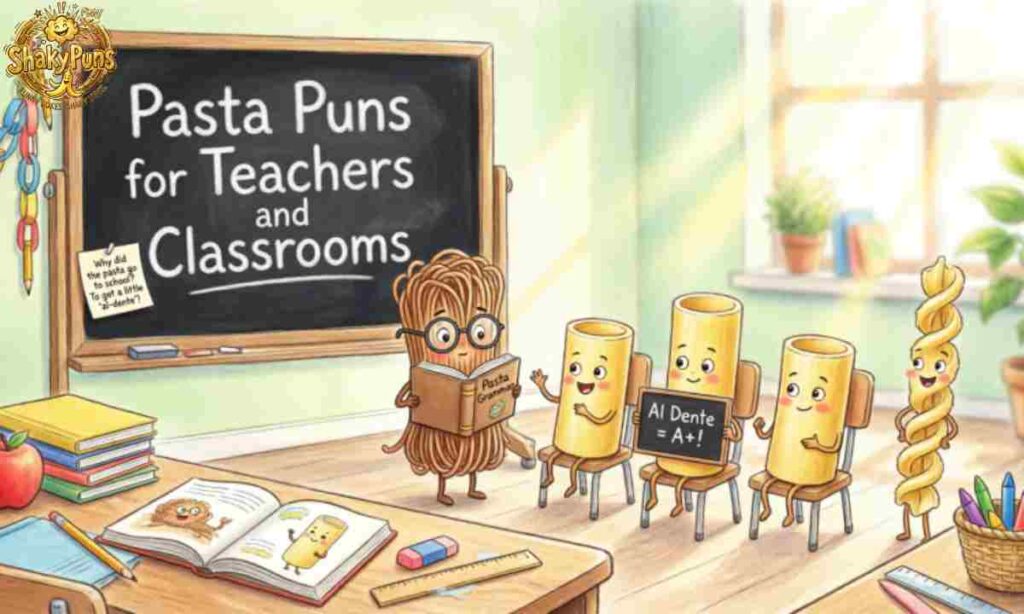 Pasta Puns for Teachers and Classrooms