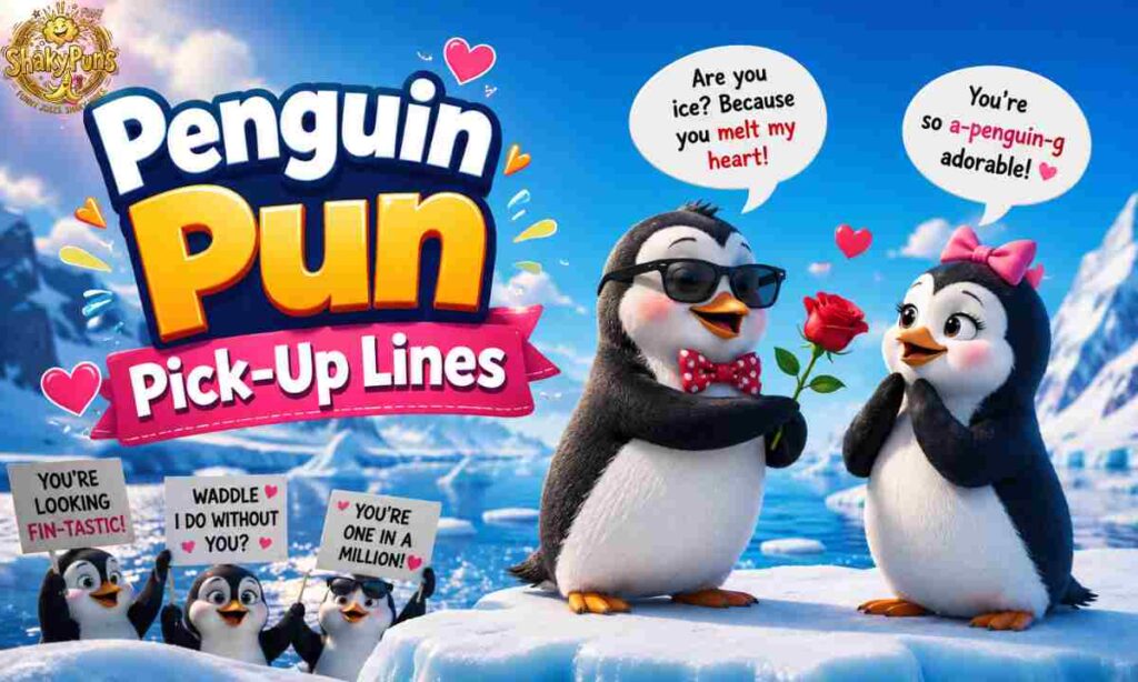 Penguin Pun Pick-Up Lines