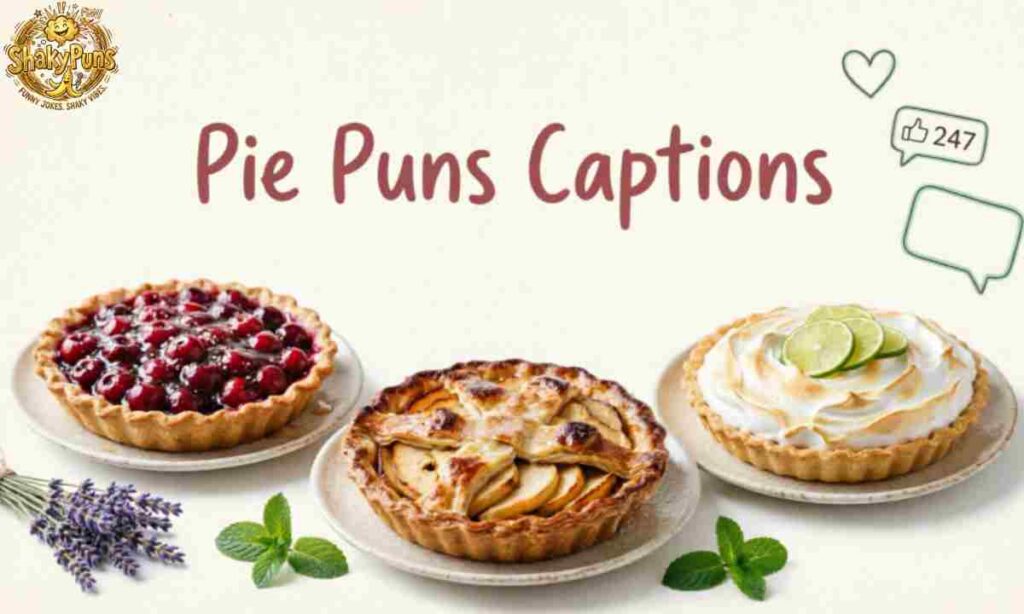 Pie Puns Captions