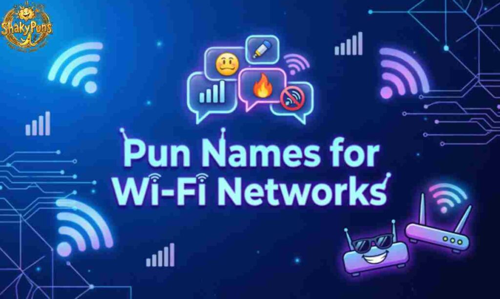 Pun Names for Wi-Fi Networks