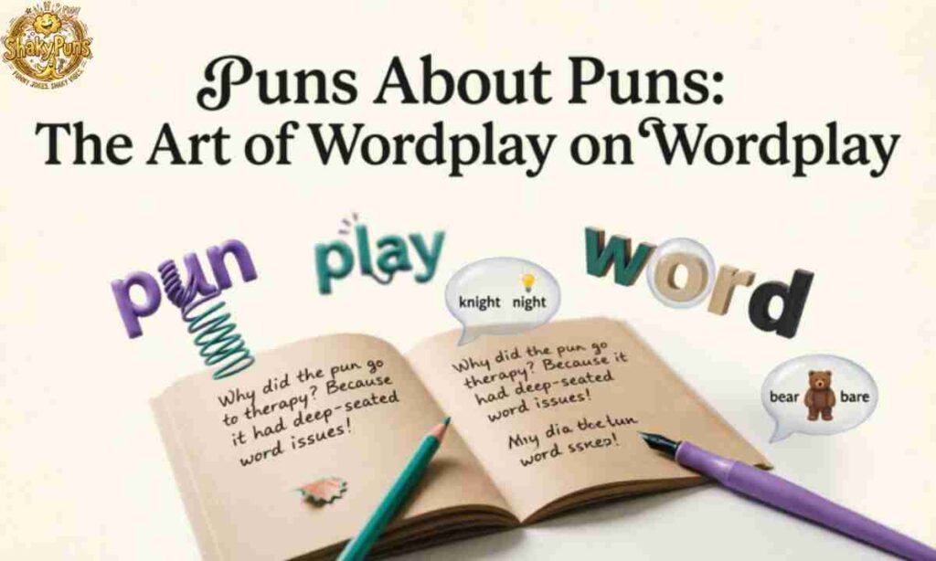 Puns About Puns The Art of Wordplay on Wordplay