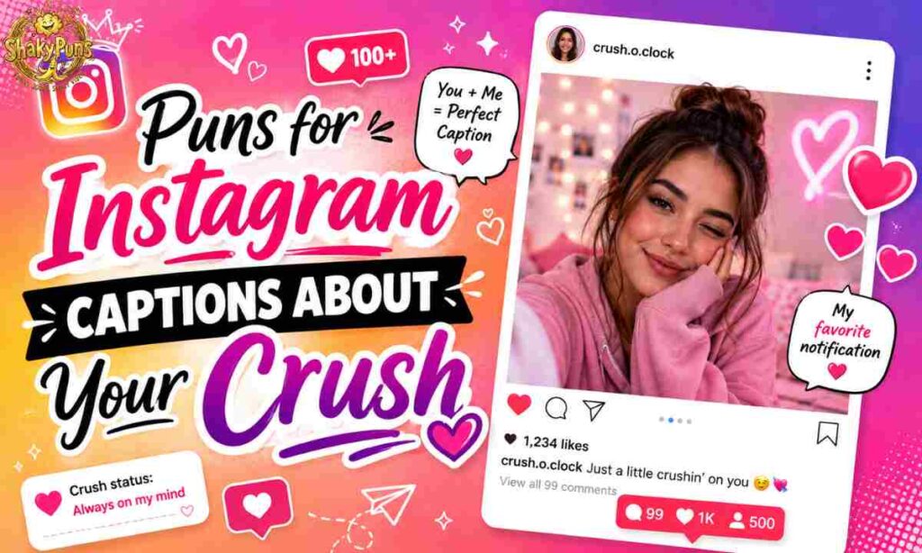 Puns for Instagram Captions About Your Crush