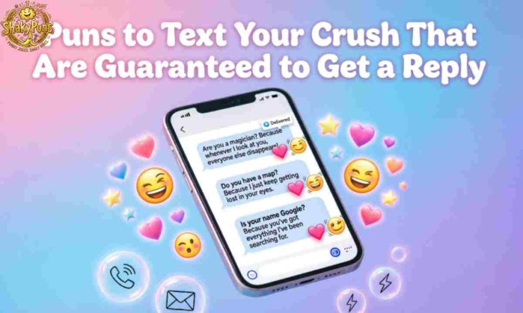 Puns to Text Your Crush That Are Guaranteed to Get a Reply