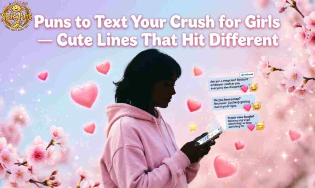 Puns to Text Your Crush for Girls — Cute Lines That Hit Different