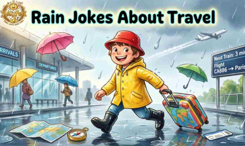 Rain Jokes About Travel