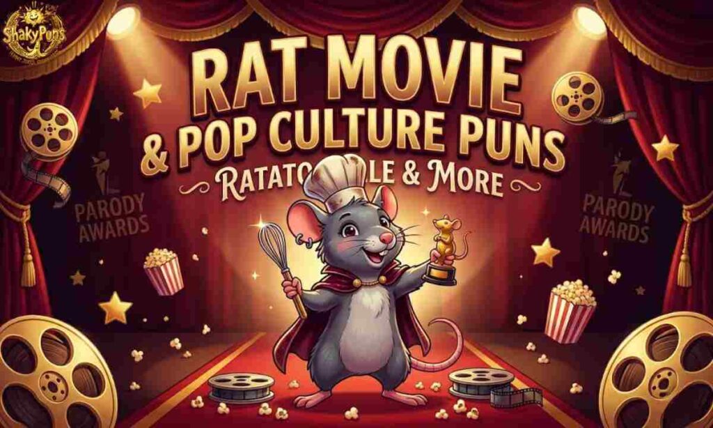 Rat Movie & Pop Culture Puns (Ratatouille & More)