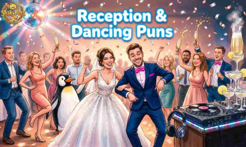 Reception & Dancing Puns