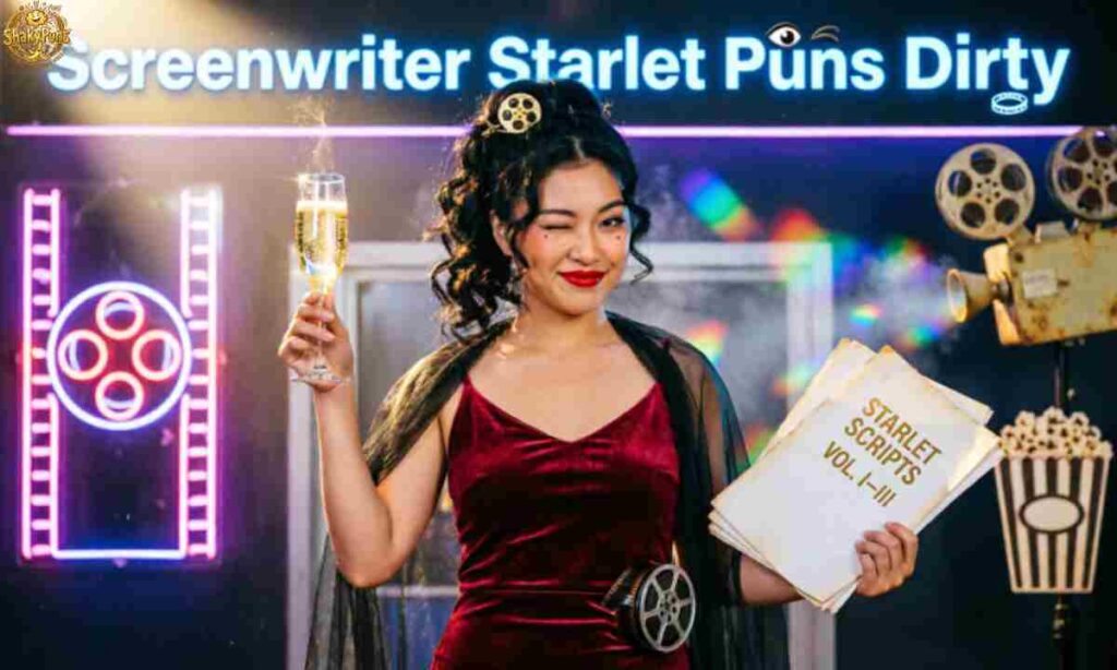 Screenwriter Starlet Puns Dirty