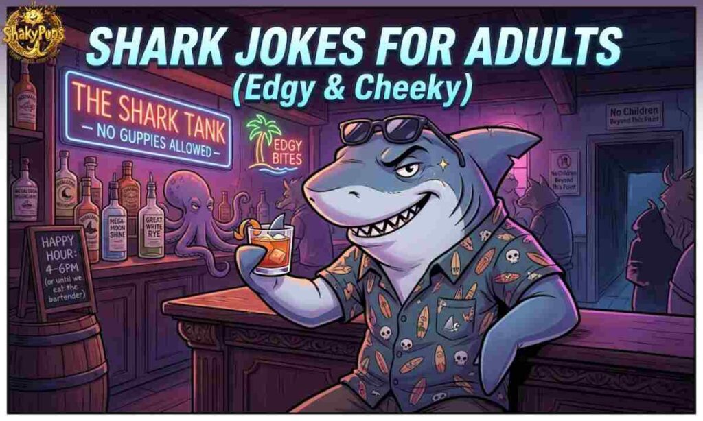 Shark Jokes for Adults (Edgy & Cheeky)