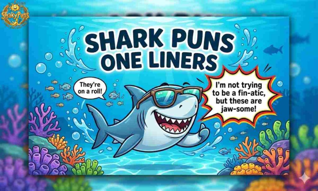 395+ Jaw-Dropping Shark Puns That Will Make a Splash