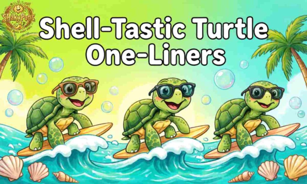 Shell-Tastic Turtle One-Liners
