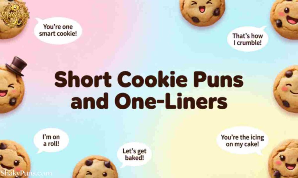 Short Cookie Puns and One-Liners