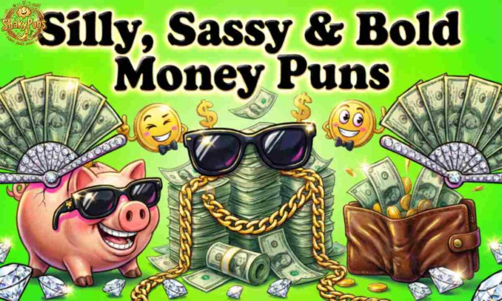 Silly, Sassy & Bold Money Puns