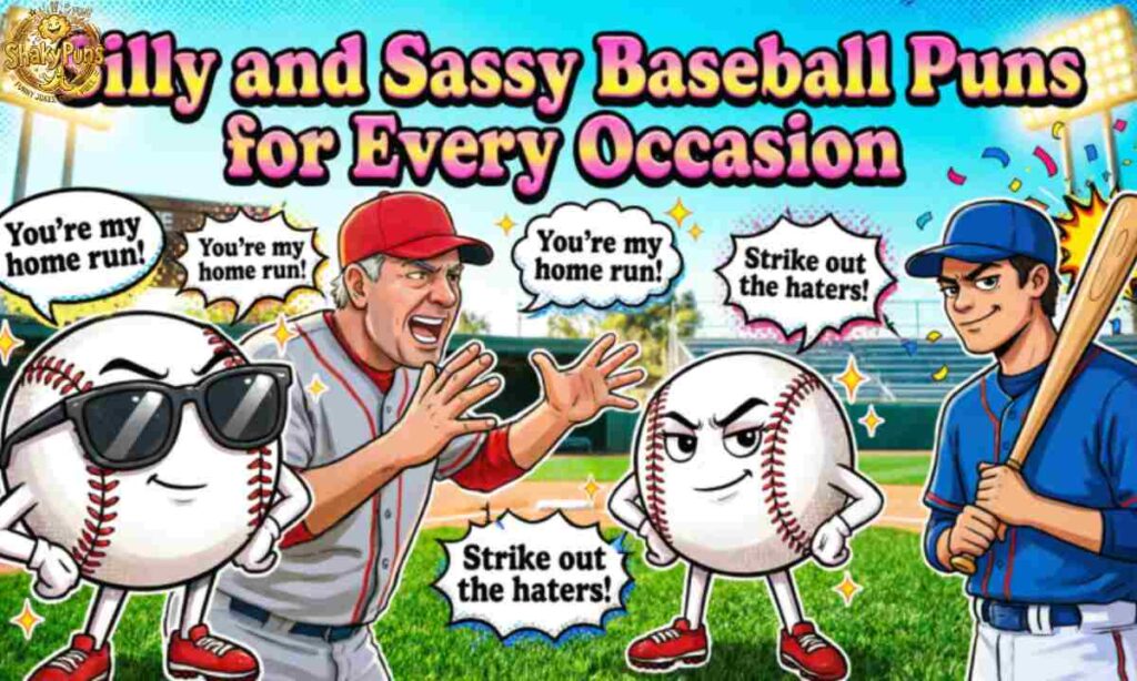 Silly and Sassy Baseball Puns for Every Occasion
