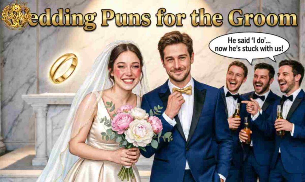 Wedding Puns for the Groom