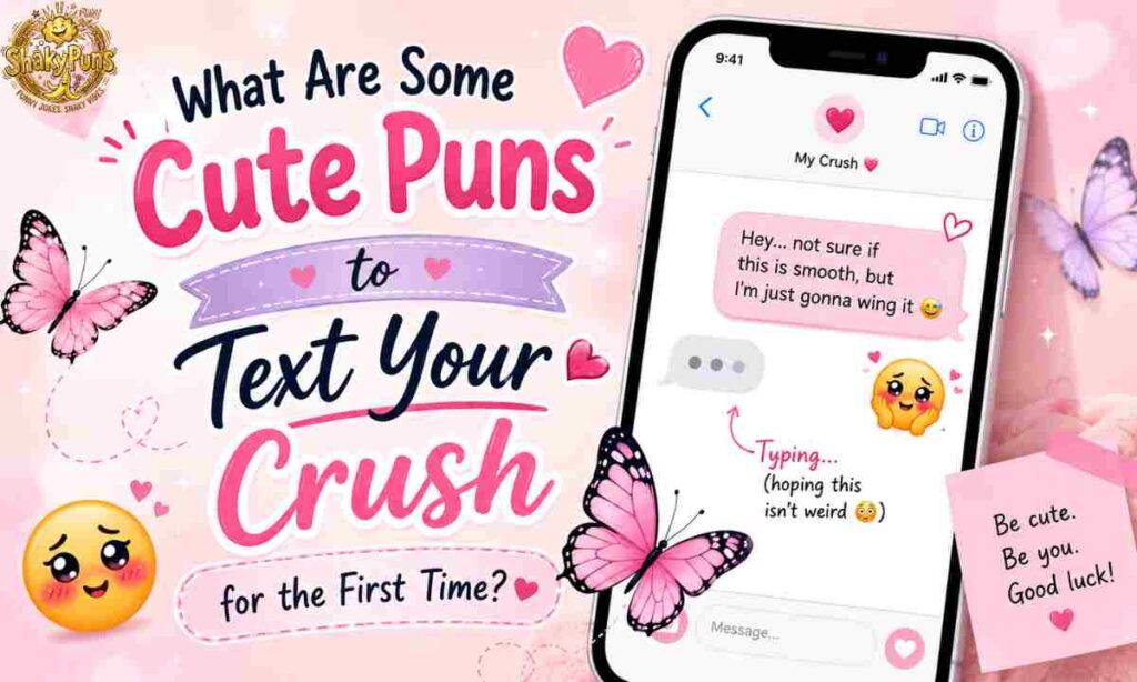 What Are Some Cute Puns to Text Your Crush for the First Time