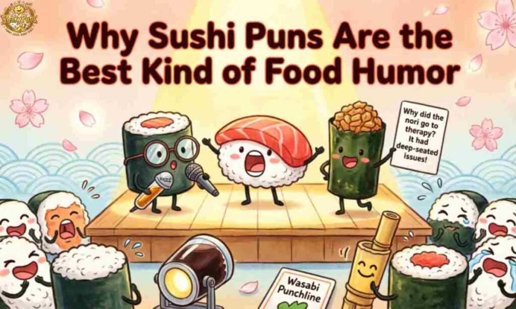 Why Sushi Puns Are the Best Kind of Food Humor