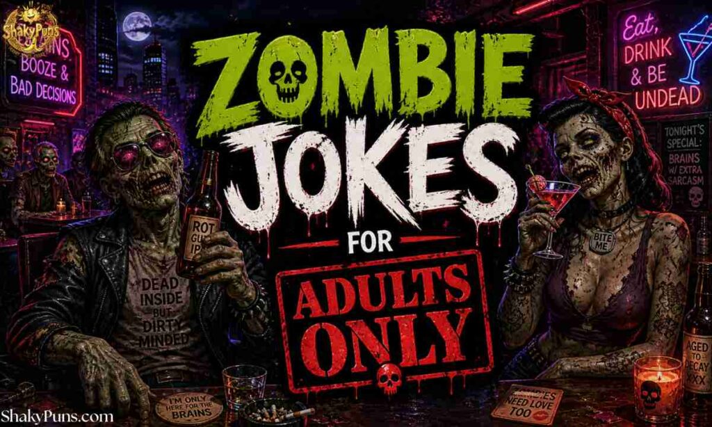 Zombie Jokes for Adults Only