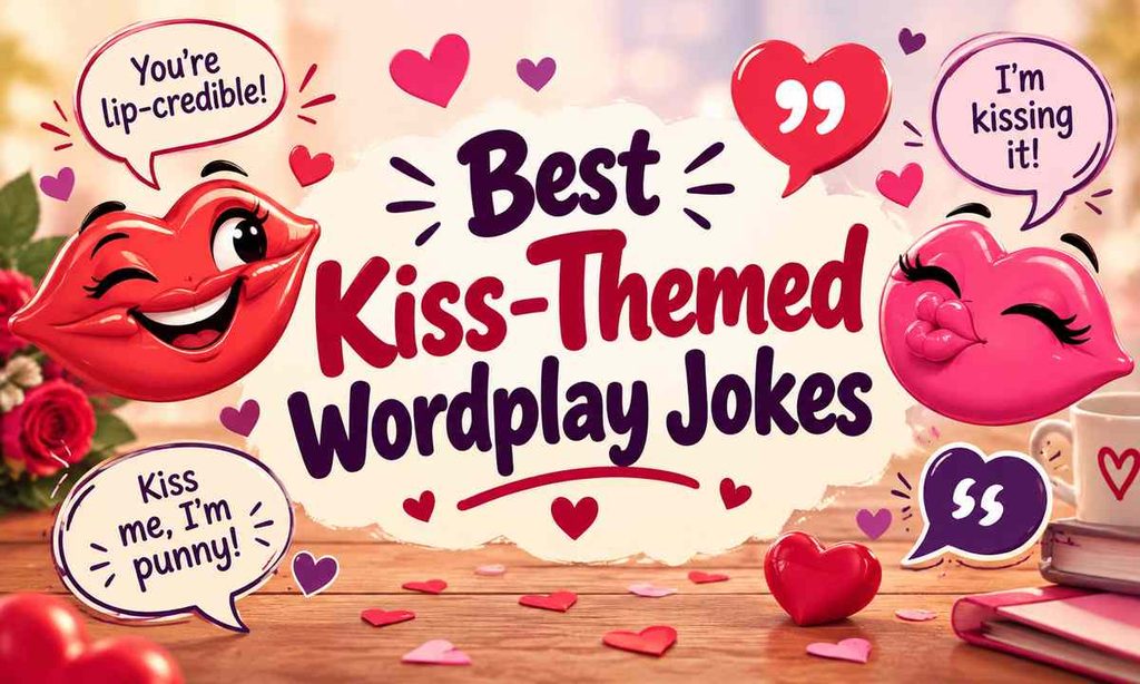 Best Kiss-Themed Wordplay Jokes