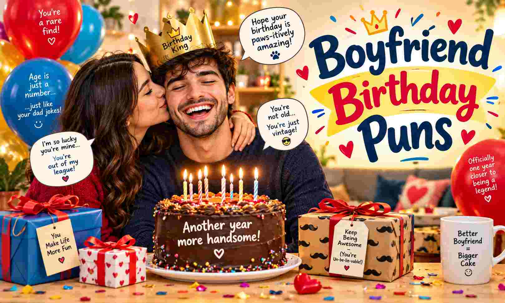 Boyfriend Birthday Puns
