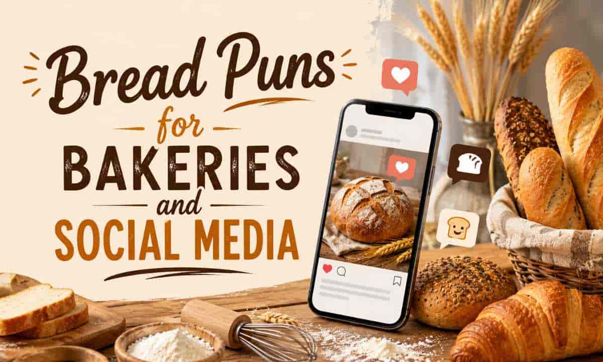 Bread Puns for Bakeries and Social Media
