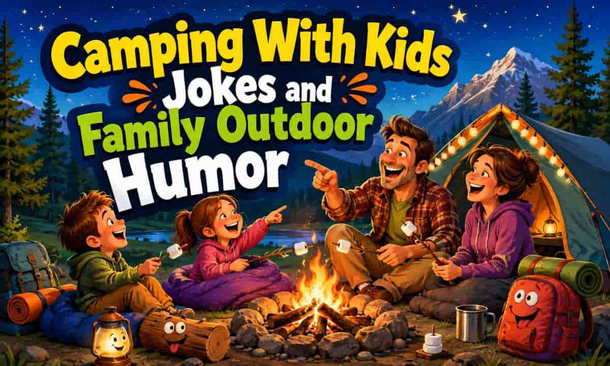 Camping With Kids Jokes and Family Outdoor Humor