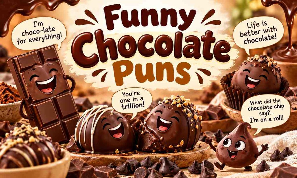 Funny Chocolate Puns