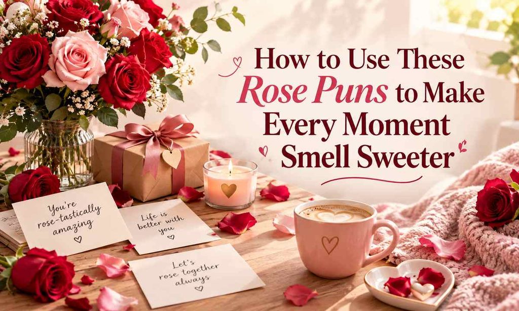 How to Use These Rose Puns to Make Every Moment Smell Sweeter