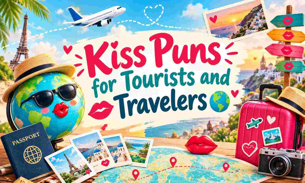 Kiss Puns for Tourists and Travelers 🌍