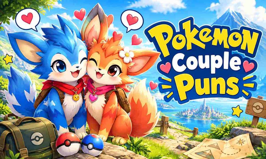 Pokemon Couple Puns