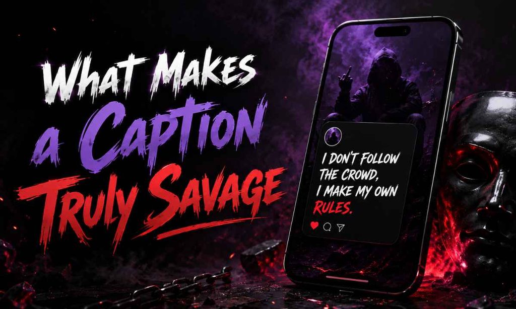 What Makes a Caption Truly Savage