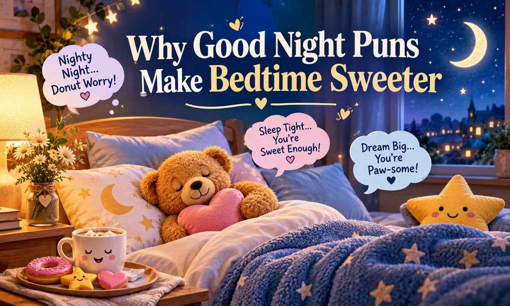 Why Good Night Puns Make Bedtime Sweeter