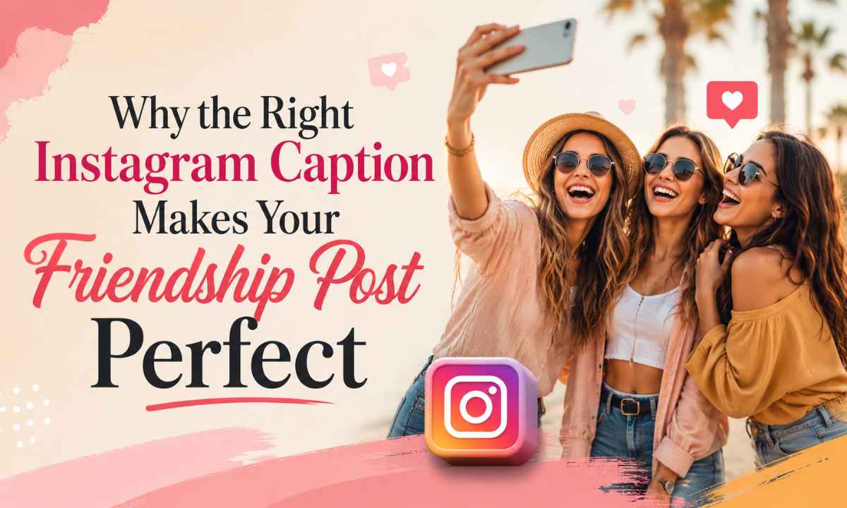 Why the Right Instagram Caption Makes Your Friendship Post Perfect