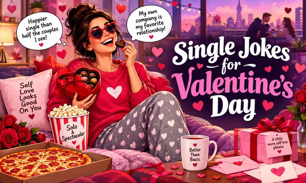 Single Jokes for Valentine's Day