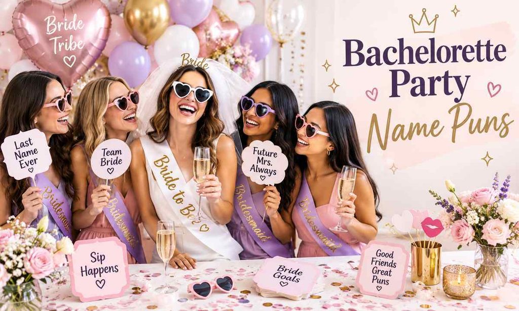 Bachelorette Party Name Puns
