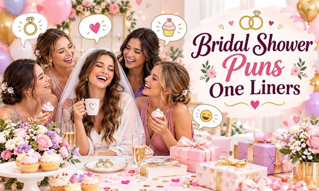 Bridal Shower Puns One Liners