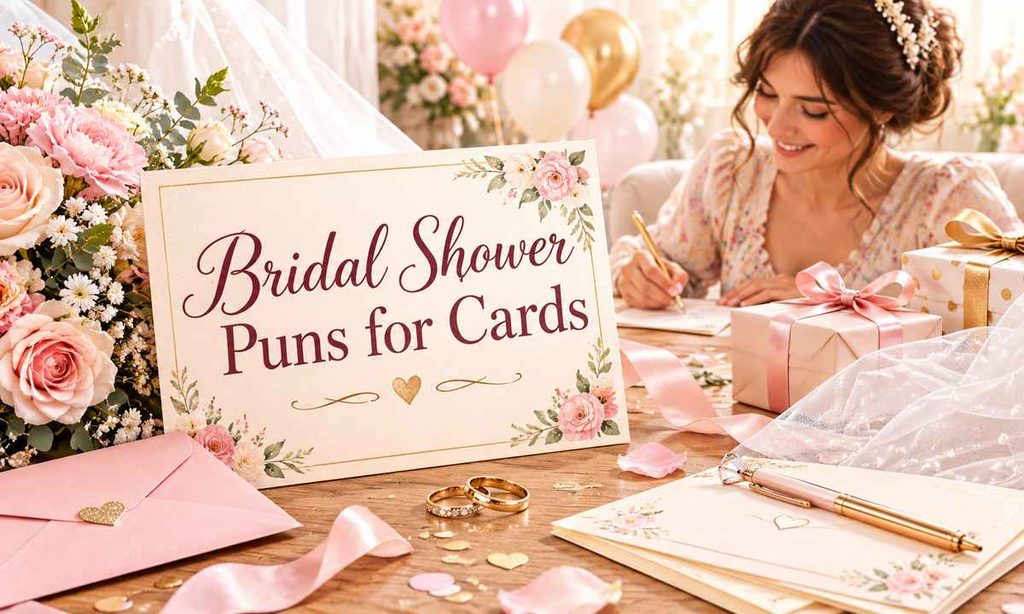 Bridal Shower Puns for Cards