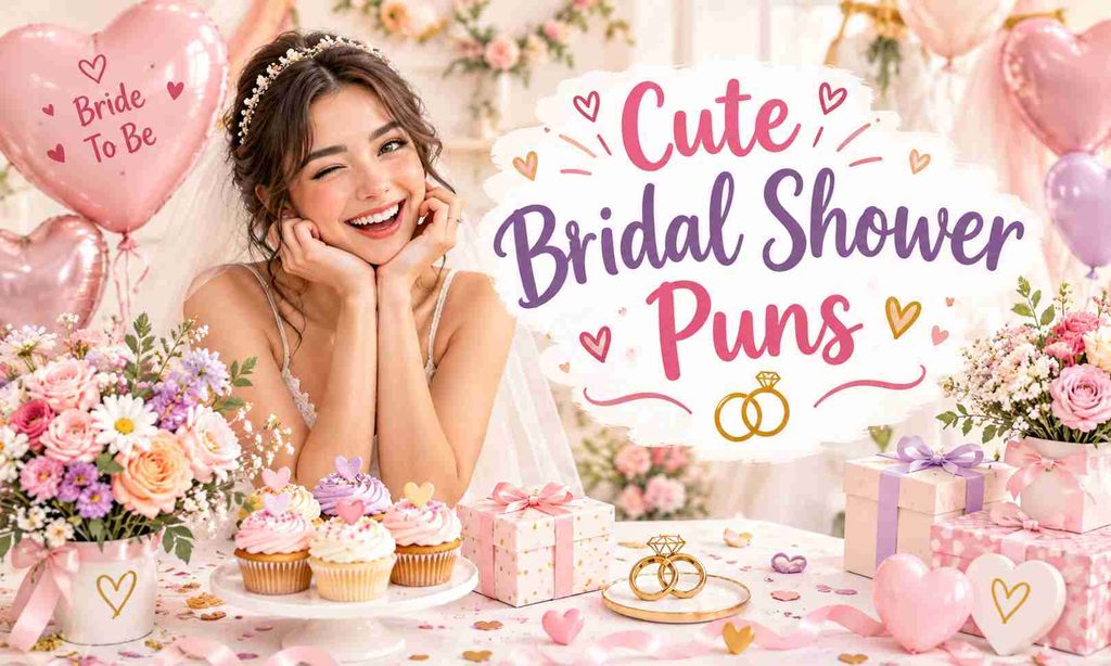 Cute Bridal Shower Puns