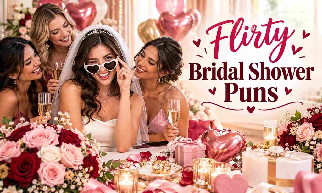 Flirty Bridal Shower Puns