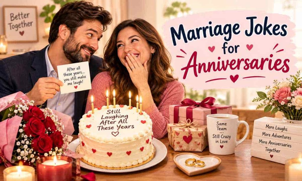 Marriage Jokes for Anniversaries