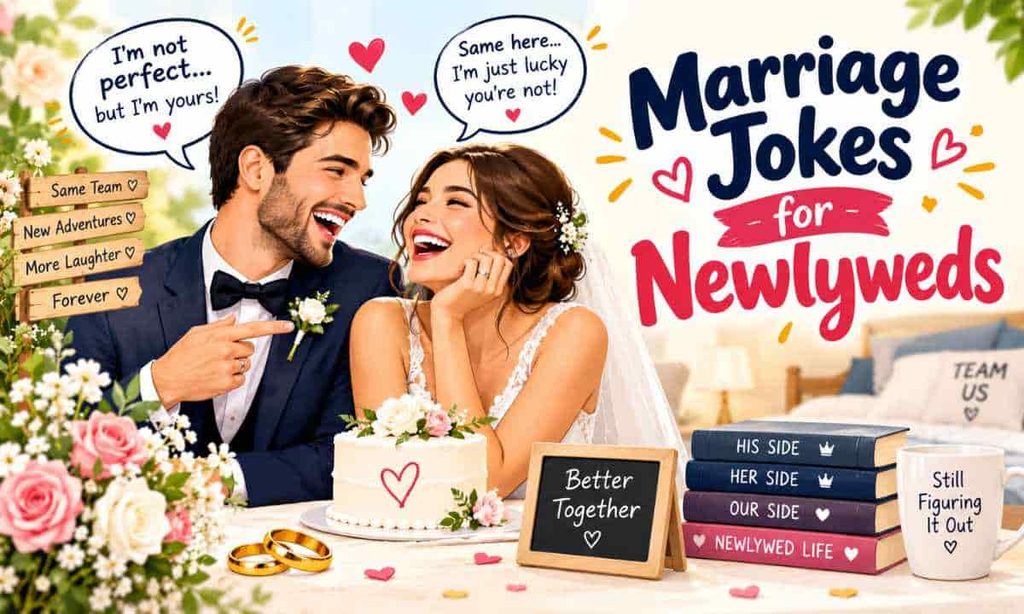 Marriage Jokes for Newlyweds