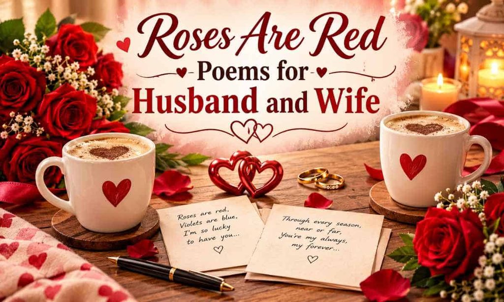 Roses Are Red Poems for Husband and Wife